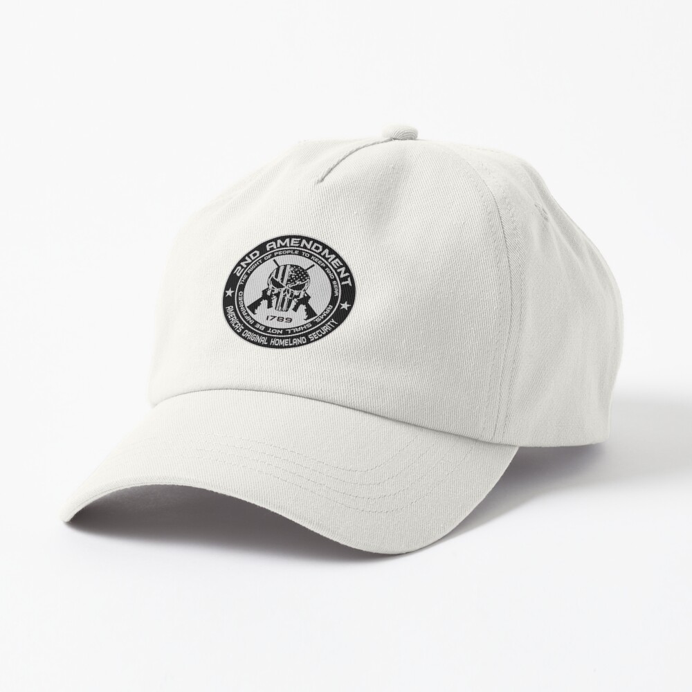 Vista previa del artículo con la obra «Dad hat», diseñado y vendido por 1guy1girl.