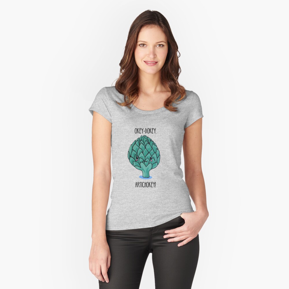 Punny Artichoke Okey Dokey Artichokey T Shirt By Artsbycheri Redbubble