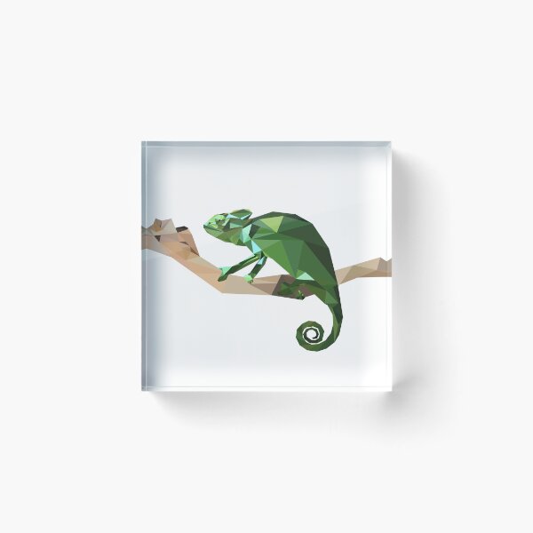 Item preview, Geometric Chameleon designed and sold by Superb Beefalo.