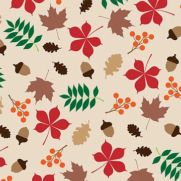 Artwork thumbnail, Autumn Pattern by Robert-Store