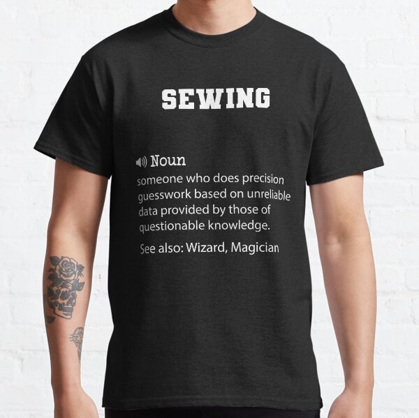 Item preview, Sewing Definition, Funny Sewing Quote, Cool gift for Sewing lover designed and sold by ZAstore.