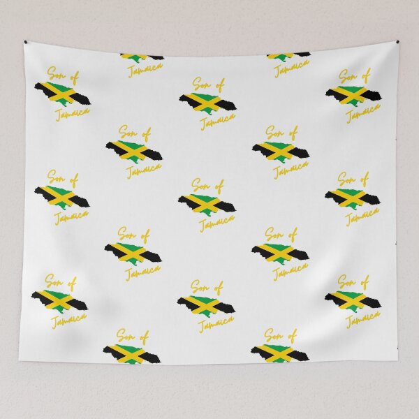 Item preview, Son of Jamaica Map Flag designed and sold by NovawayDirect.