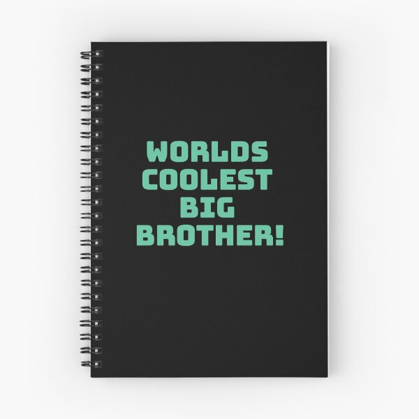 Item preview, World's coolest big brother  teal and black designed and sold by DemonicGloom.