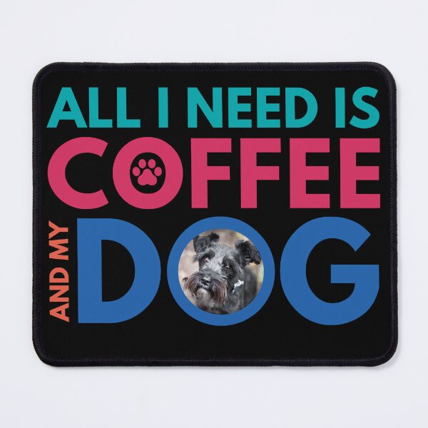 Item preview, Black Mini Schnauzer Coffee designed and sold by momofdoggos.