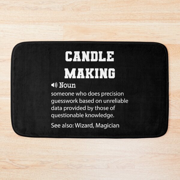 Item preview, Candle Making Definition, Funny Candle Making Quote, Cool gift for Candle Making lover designed and sold by ZAstore.