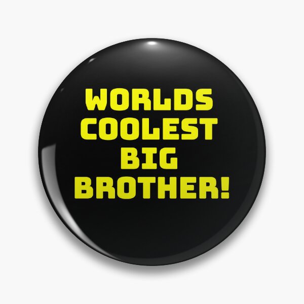 Item preview, World's coolest big brother yellow and black designed and sold by DemonicGloom.