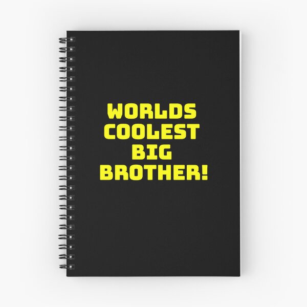 Item preview, World's coolest big brother yellow and black designed and sold by DemonicGloom.