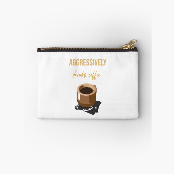 Item preview, Aggressively drinks coffee designed and sold by DoraHappy.