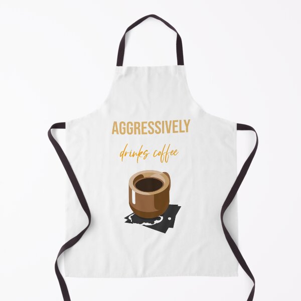 Item preview, Aggressively drinks coffee designed and sold by DoraHappy.