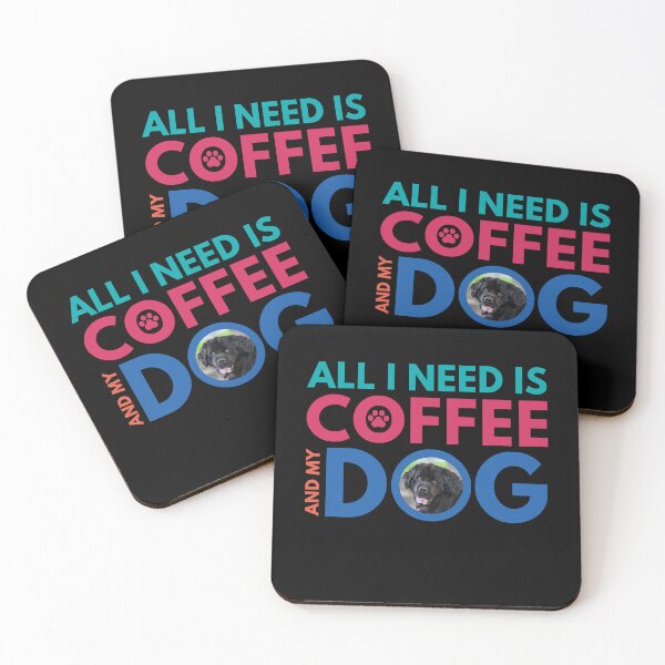 Item preview, Black Newfoundland Dog Coffee designed and sold by momofdoggos.
