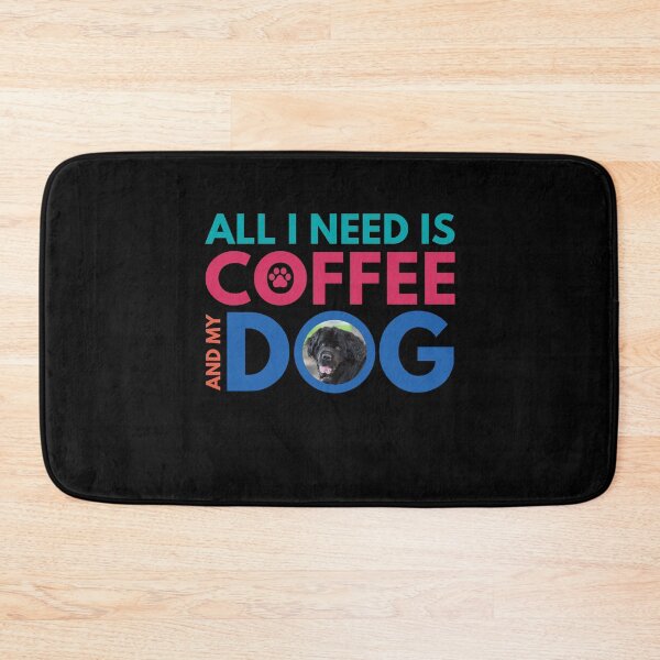 Item preview, Black Newfoundland Dog Coffee designed and sold by momofdoggos.