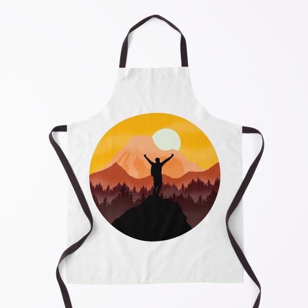 Item preview, Hiking in the mountains, colorful landscape designed and sold by landscapeworlds.