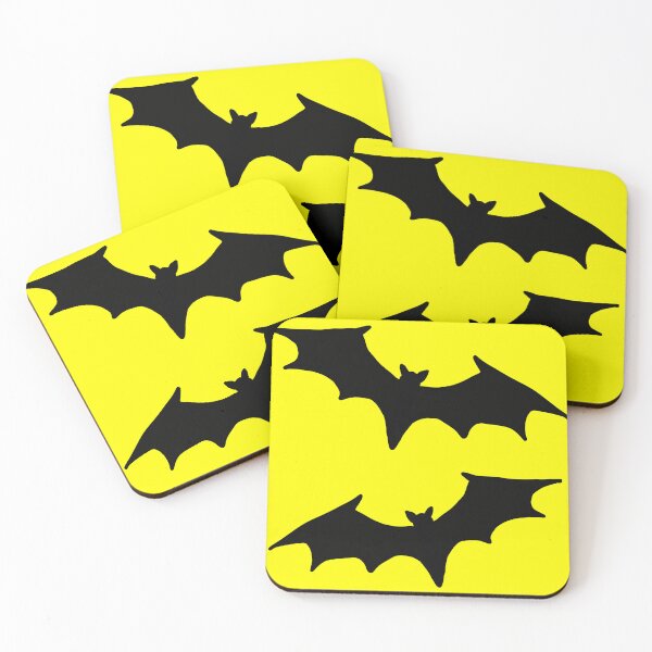 Item preview, Yellow and  black bat print designed and sold by DemonicGloom.