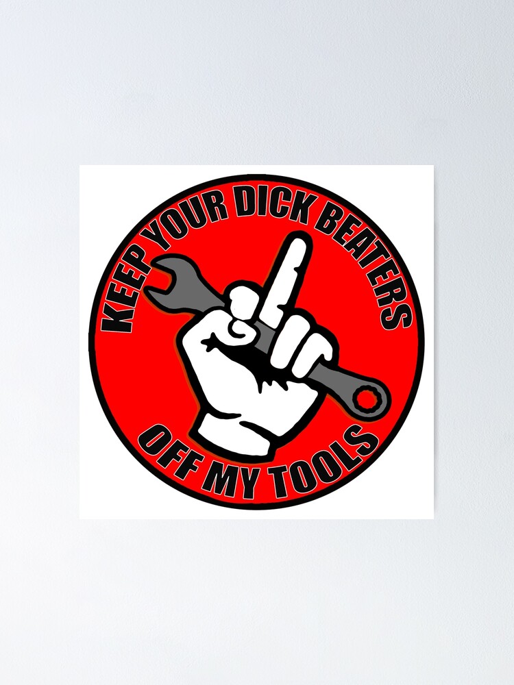 Dirty Dozen Adesivi Divertenti "Keep Your Dick Beaters Off My Tools" - Pacco Da 3, Per Casco O Cassetta Attrezzi Dirty Dancing Poster - Foto 3