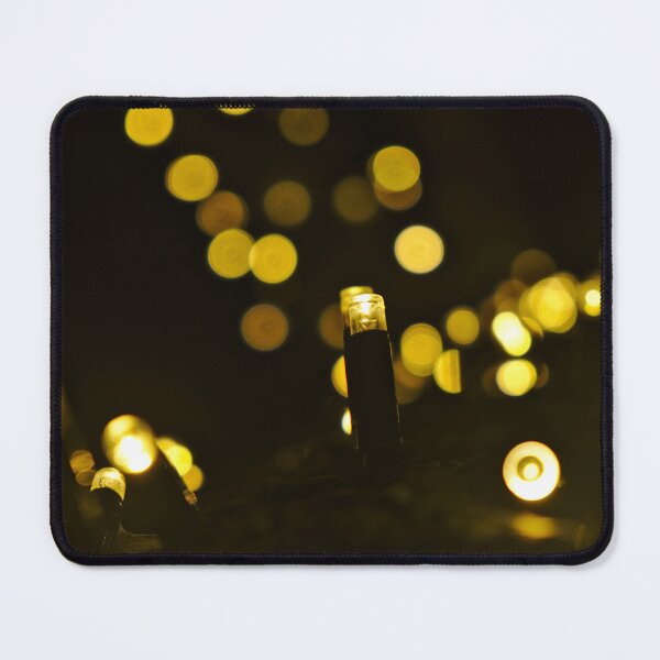 Item preview, Christmas lights and bokeh at night designed and sold by AngeloDeVal.