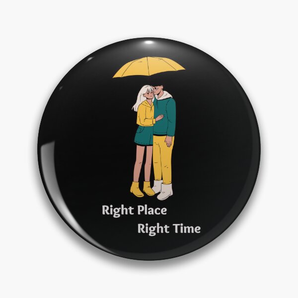 Item preview, Couple HIMYM Right place Right time designed and sold by LADesigns55.