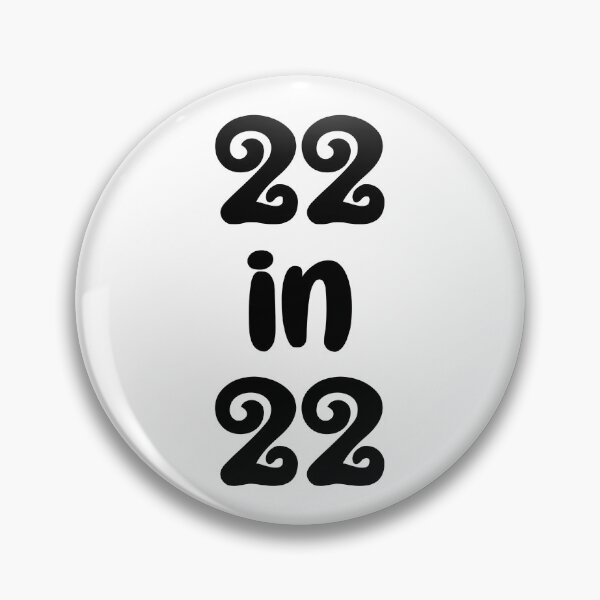 Item preview, 22 in 22 | 22nd Birthday | Turning 22 in 2022 | 22nd birthday party gift designed and sold by Violet Treasures.
