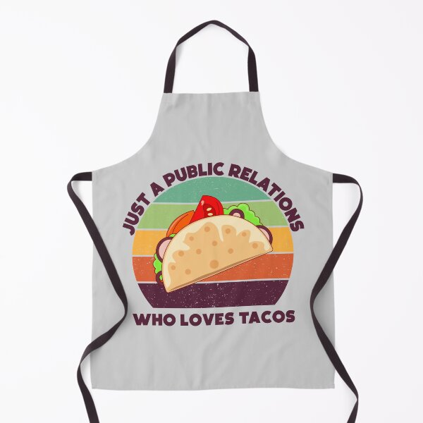Item preview, Just a public relations who loves tacos, dark text,  funny tacos lover public relations job title, manager , specialist , officer designed and sold by SGS-.