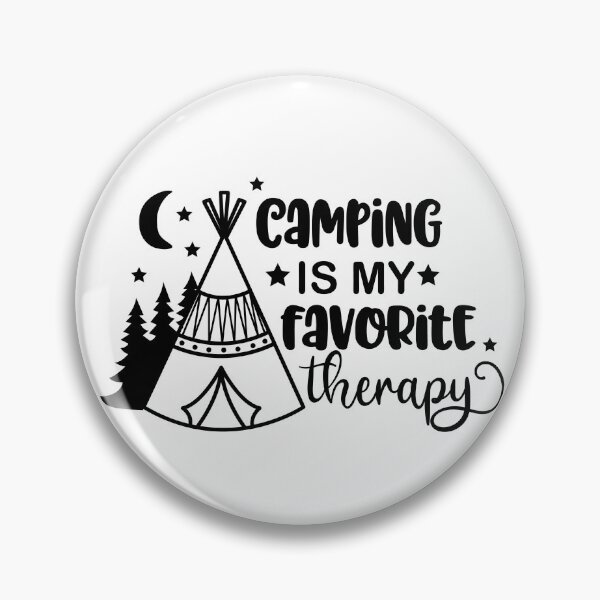 Item preview, Camping is therapy designed and sold by dkmfirecracker.