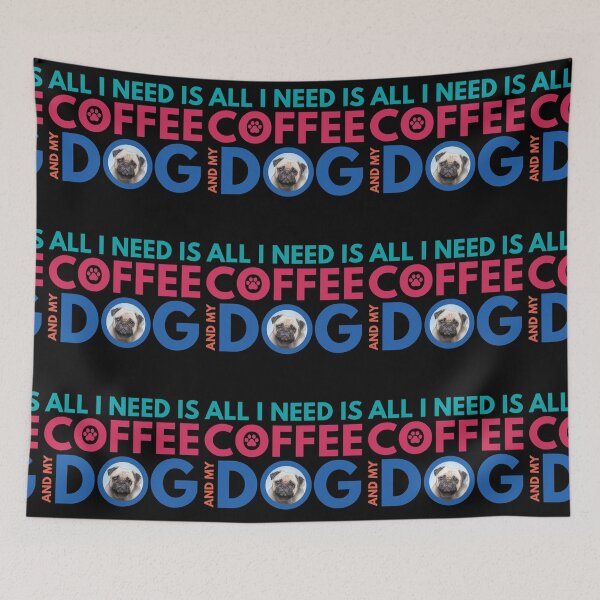 Item preview, Tan Pug Coffee designed and sold by momofdoggos.
