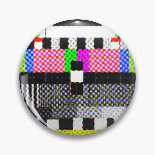 Item preview, WONDERFUL SOUVENIR OF SMILING TV SCREEN ERROR FOR THE NOSTALGIC OF THE 80S AND 90S - RETRO ATMOSPHERE GUARANTEED! designed and sold by Ralek.
