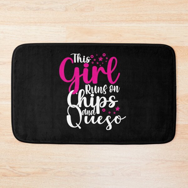 Item preview, This Girl Runs on Chips and Queso , coffee cupcakes chips, queso love food designed and sold by plussorn.
