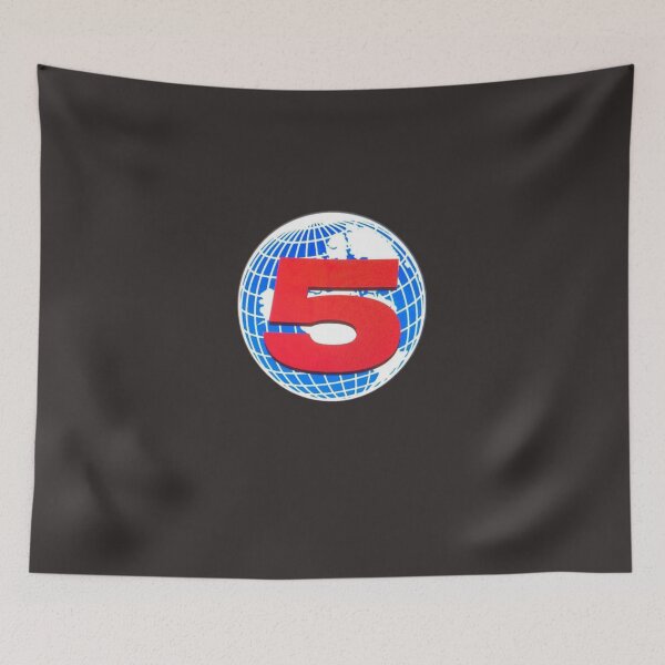 Item preview, Channel 5 logo Classic T-Shirt designed and sold by Philippsalzman.