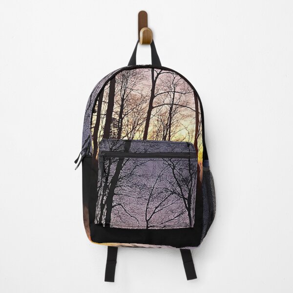 Item preview, Trees Silhouette Colorful Sunset in Zagreb, Croatia designed and sold by DesignMore21.