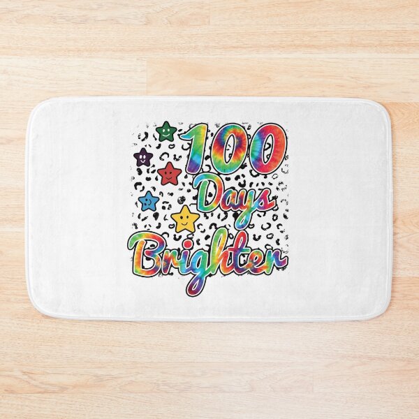 Item preview, 100 Days Brighter Teacher Student 100 Days Of School Rainbow, toddler valentines gifts designed and sold by ecomdesign.