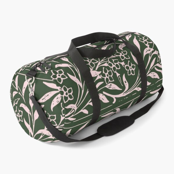 Item preview, Soft Pink Bush Design with Dark Green Background designed and sold by Olverh Design Studio.