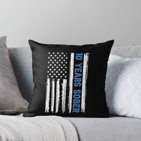 Item preview, 10 Years Sober Shirt, Sobriety Shirt, Sobriety Gift, Soberversary Shirt, Clean And Sober Shirt, Sober Birthday Shirt, American Flag Sobriety designed and sold by aymob.