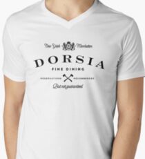 Dorsia Fine Dining Men's V-Neck T-Shirt