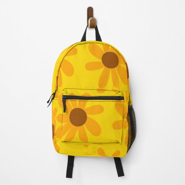 Item preview, Daisy Flower Pattern Brown and Yellow designed and sold by Creations-By-Em.