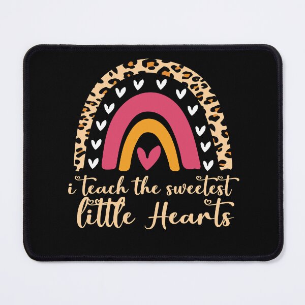 Item preview, I Teach The Sweetest little Hearts Rainbow Teacher Valentines Day Gift, Funny Valentine Teachers Quote designed and sold by holigan.