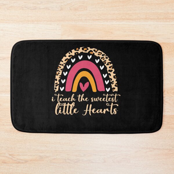 Item preview, I Teach The Sweetest little Hearts Rainbow Teacher Valentines Day Gift, Funny Valentine Teachers Quote designed and sold by holigan.