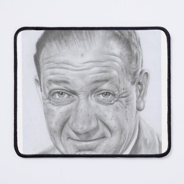 Item preview, Portrait of Sid James designed and sold by Rockberry.