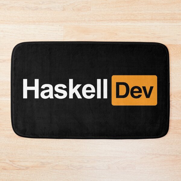 Item preview, Haskell Dev designed and sold by PhrasesOfWords.