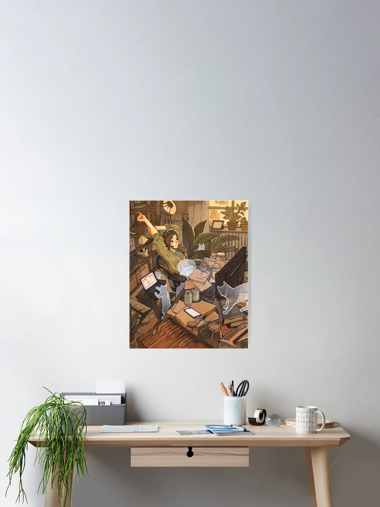 Thumbnail 2 of 3, Poster, Afterwork designed and sold by SimzArt.