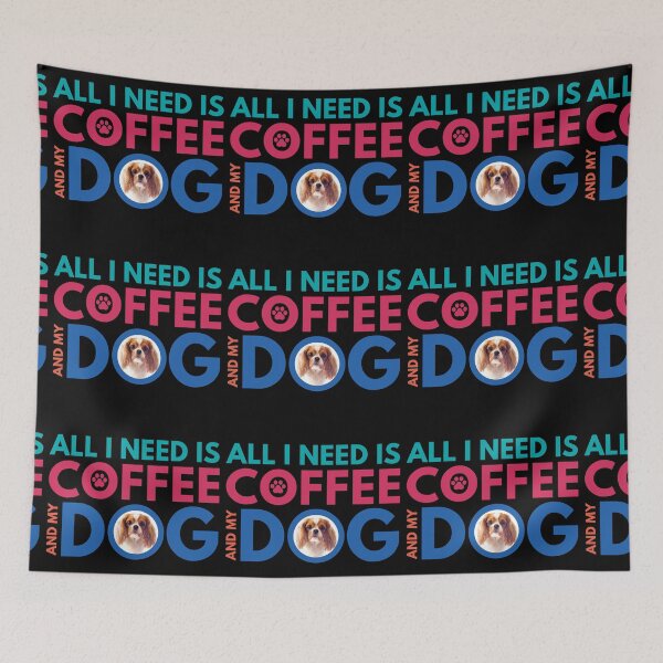Artikelvorschau, Unbekümmerter Königcharles Spaniel-Kaffee entworfen und verkauft von momofdoggos.