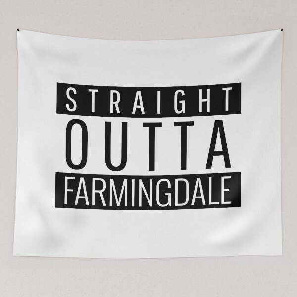 Item preview, Straight Outta Farmingdale New York Farmingdale NY designed and sold by Teelogic.