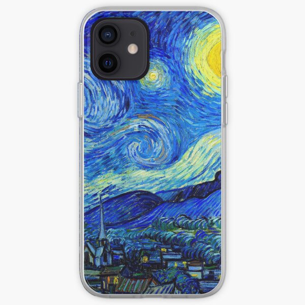 Starry Night by Van Gogh iPhone Soft Case
