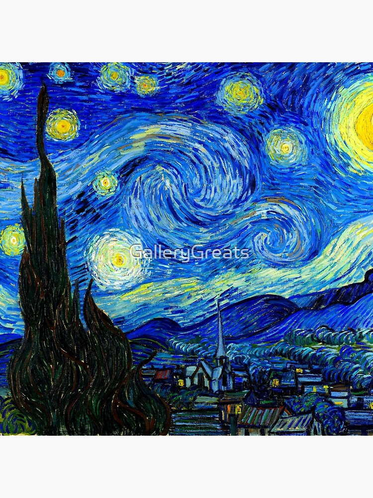 Starry Night by Van Gogh by GalleryGreats