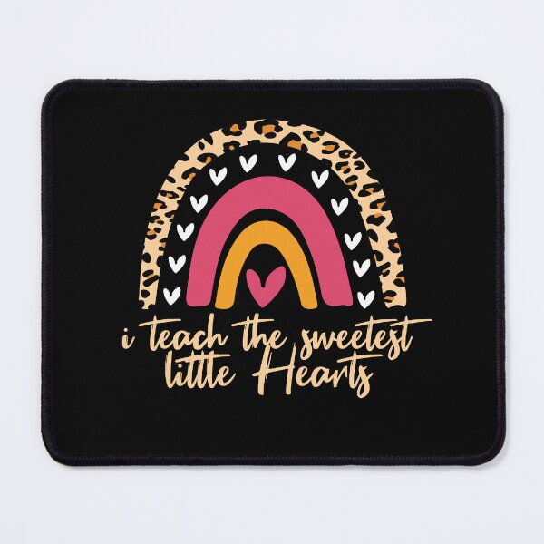 Item preview, I Teach The Sweetest little Hearts Rainbow Teacher Valentines Day Gift, Funny Valentine Teachers Quote designed and sold by holigan.