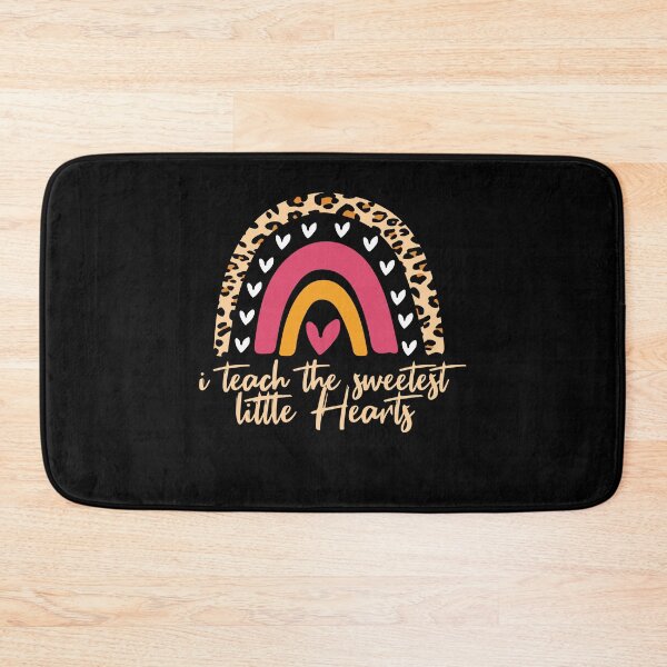Item preview, I Teach The Sweetest little Hearts Rainbow Teacher Valentines Day Gift, Funny Valentine Teachers Quote designed and sold by holigan.