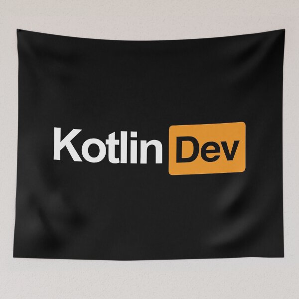 Item preview, Kotlin Dev designed and sold by PhrasesOfWords.