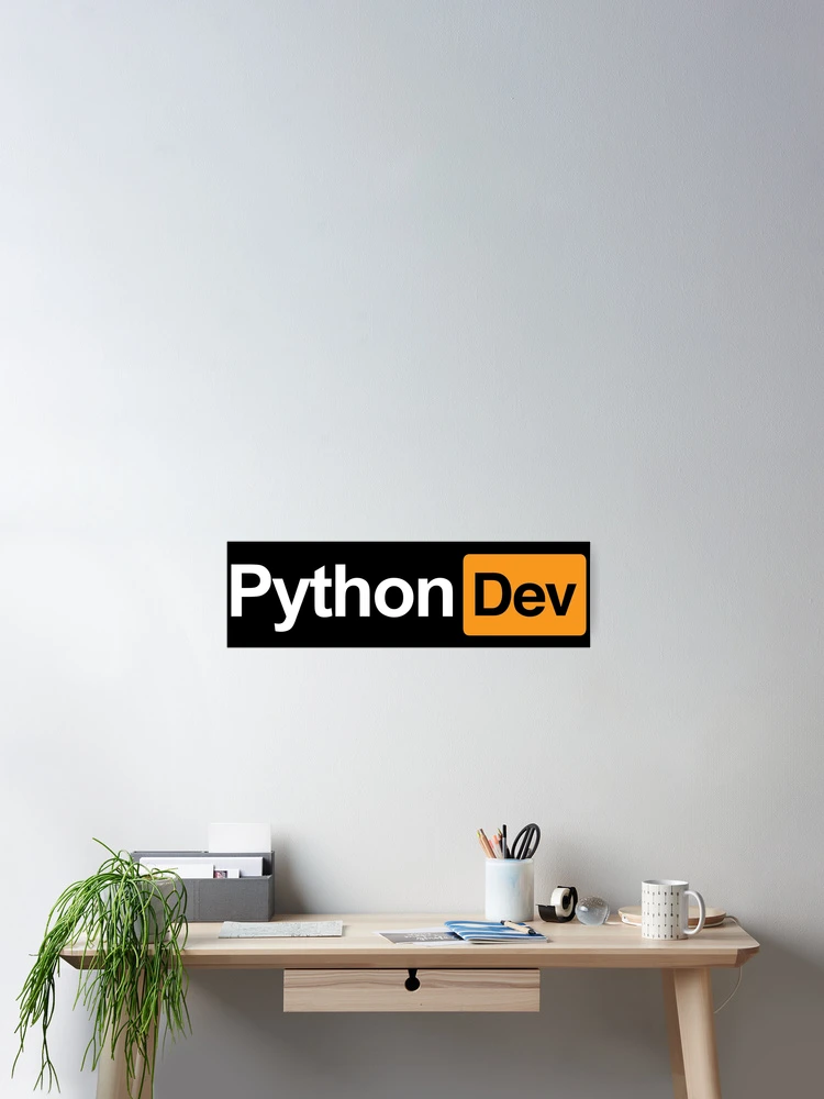 Thumbnail 2 of 3, Poster, Python Dev designed and sold by PhrasesOfWords.