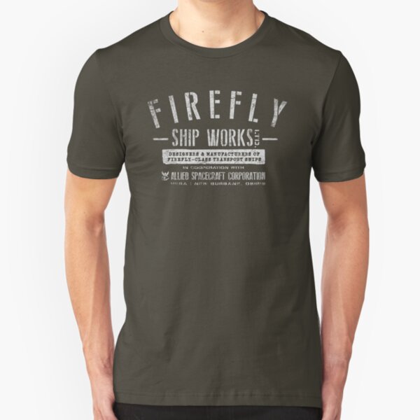 Firefly Ship Works Slim Fit T-Shirt