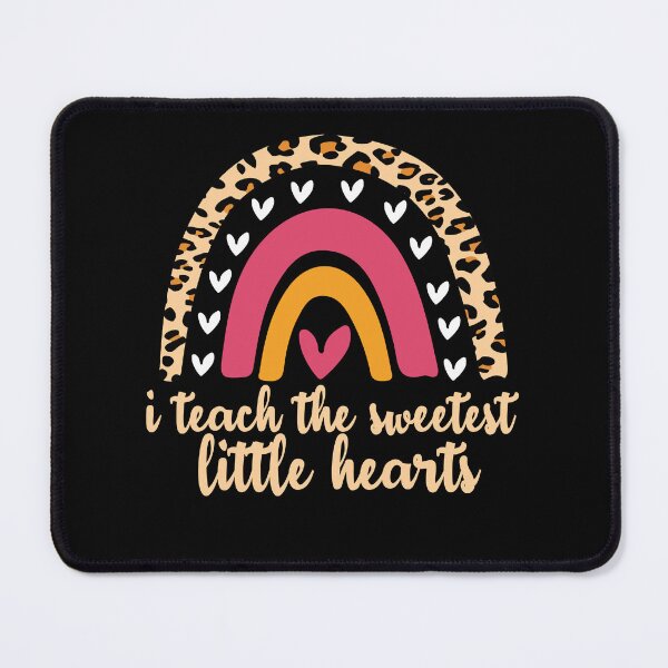 Item preview, I Teach The Sweetest little Hearts Rainbow Teacher Valentines Day Gift, Funny Valentine Teachers Quote designed and sold by holigan.