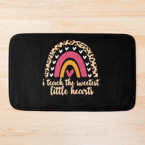Item preview, I Teach The Sweetest little Hearts Rainbow Teacher Valentines Day Gift, Funny Valentine Teachers Quote designed and sold by holigan.