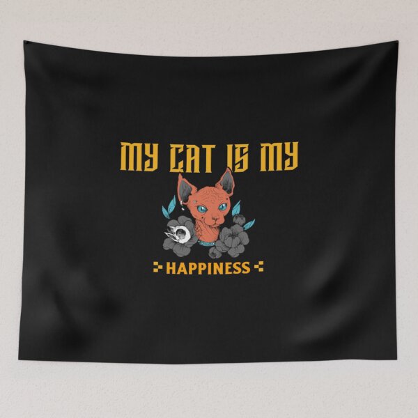 Item preview, my cate is my happiness designed and sold by KAIDENSTORE.